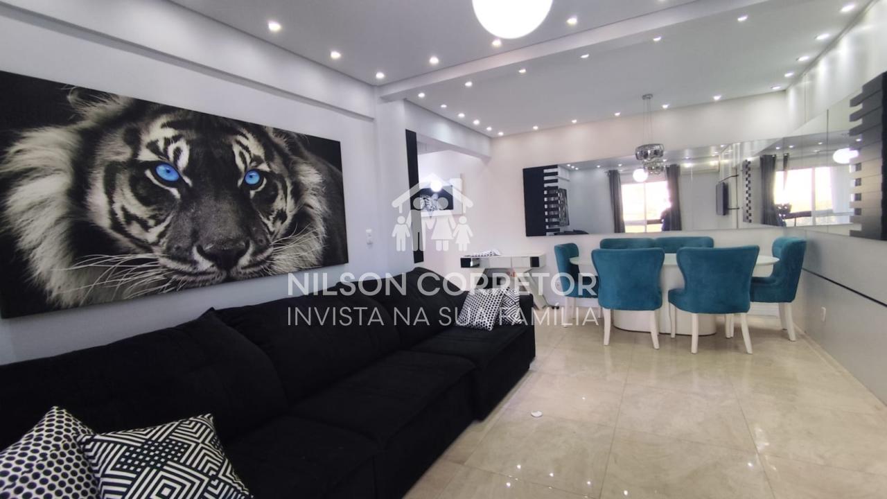 Apartamento semi mobilado